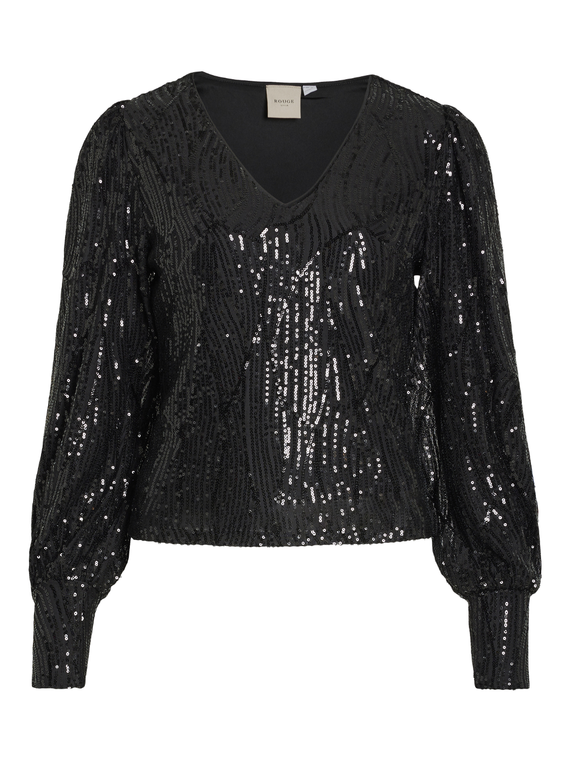 VISELIA T-Shirts & Tops - Black