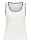 OBJKATIE Tank-Top - White