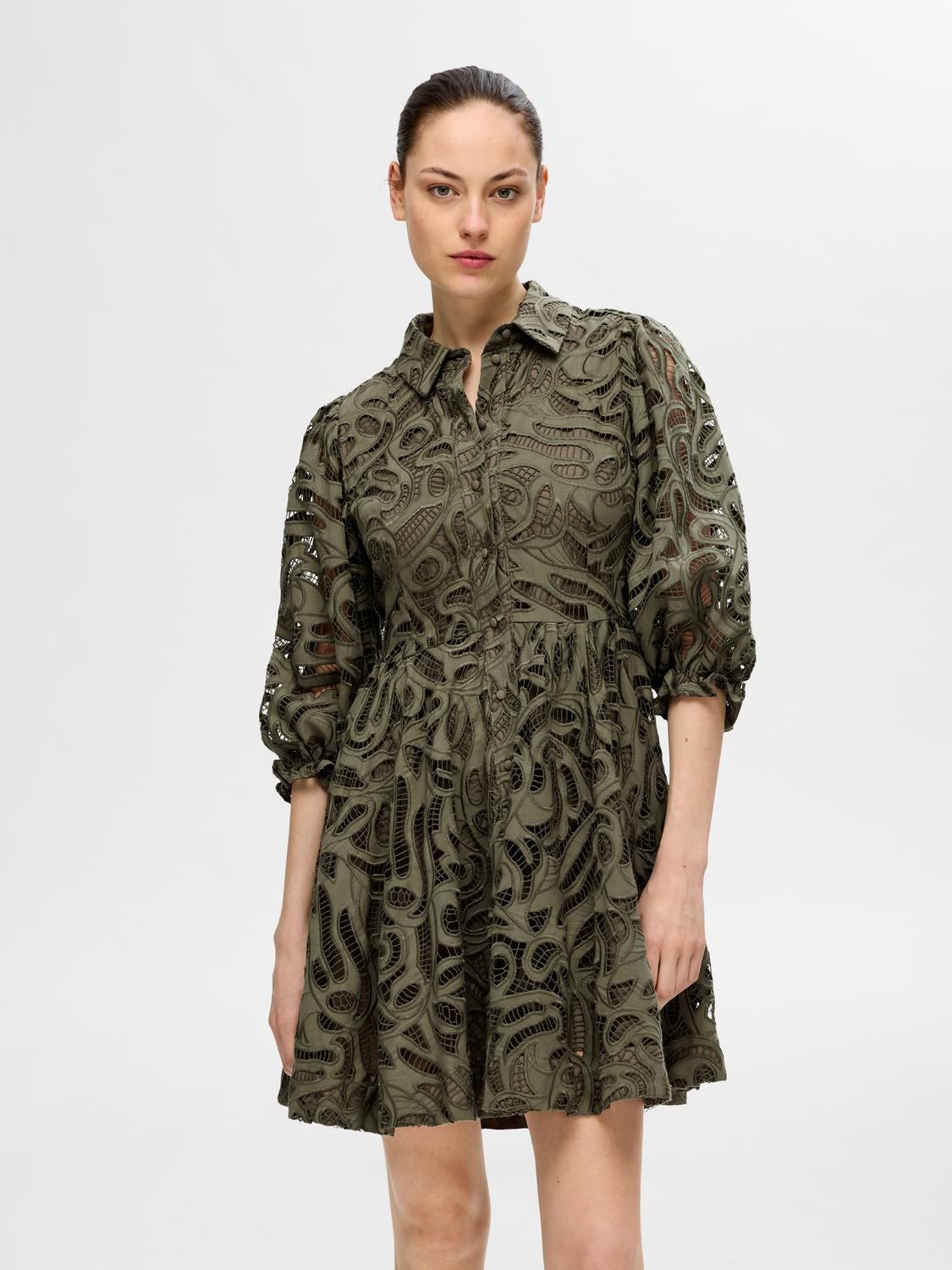 SLFALLIA Dress - Olivine