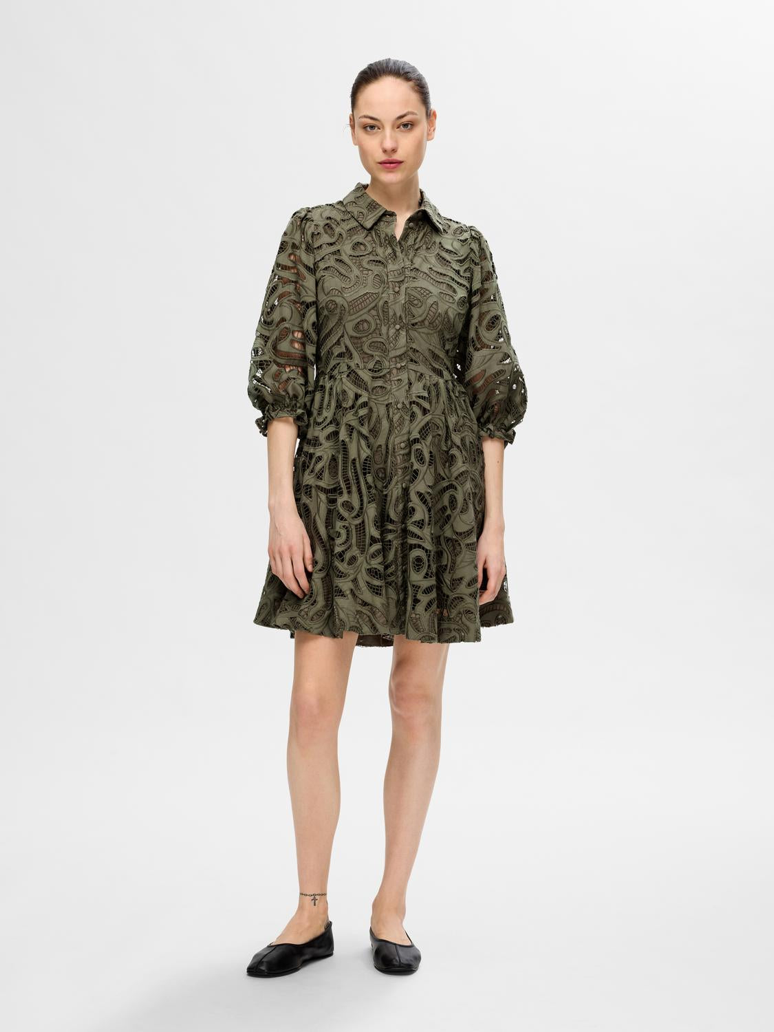 SLFALLIA Dress - Olivine