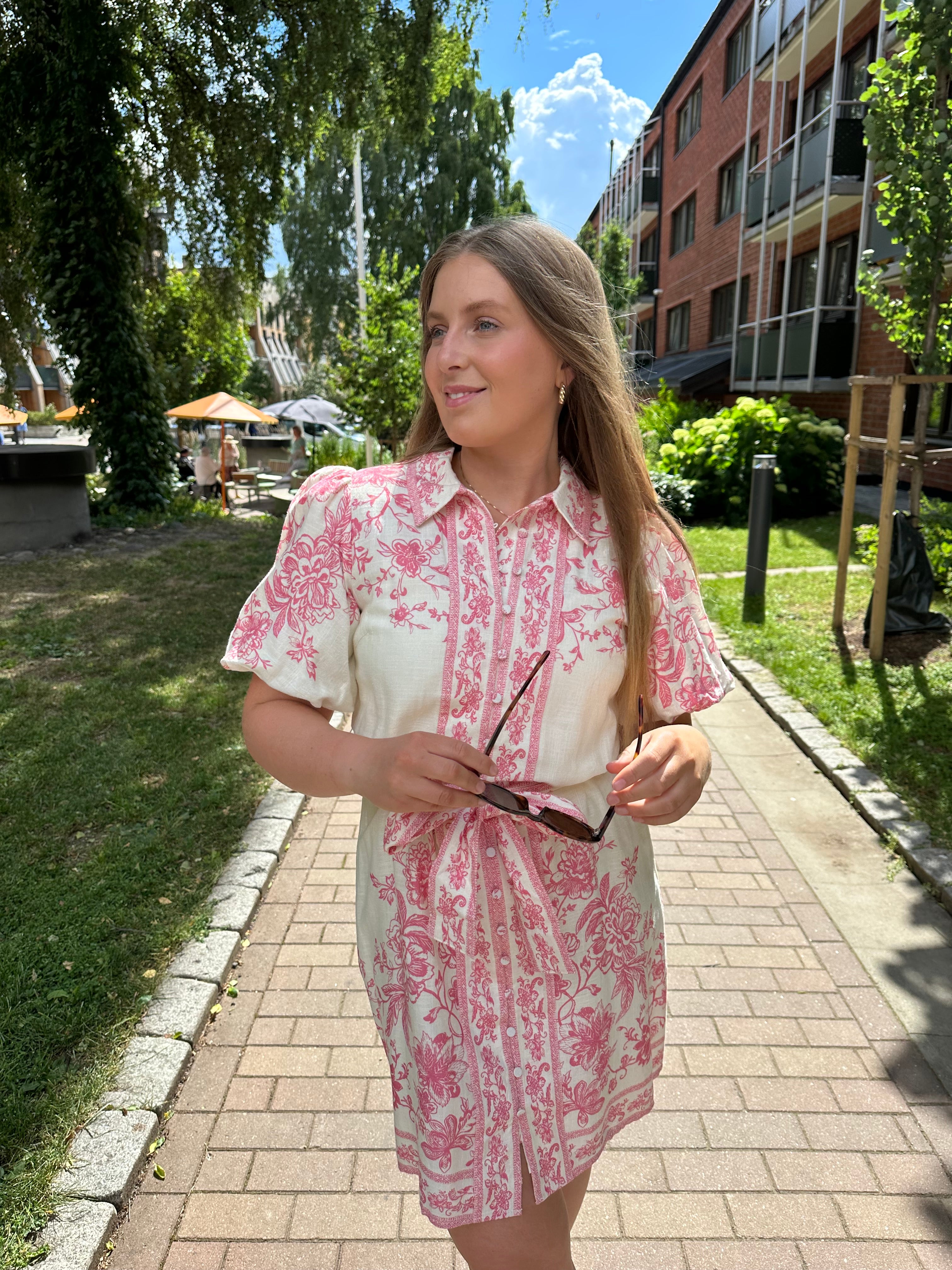YASCORALINA Short Dress - Pristine