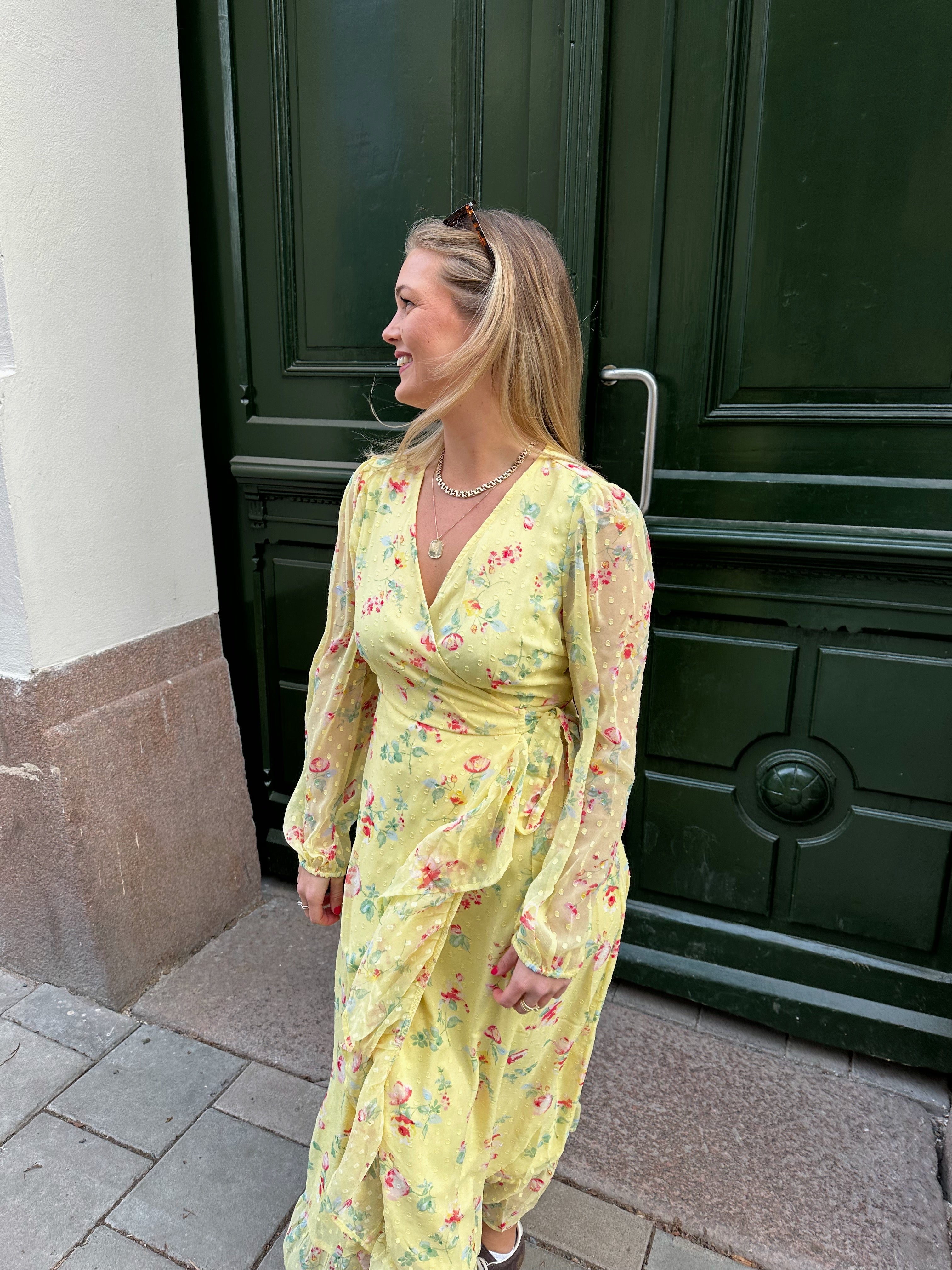 VIEDEE Long Dress - Pastel Yellow