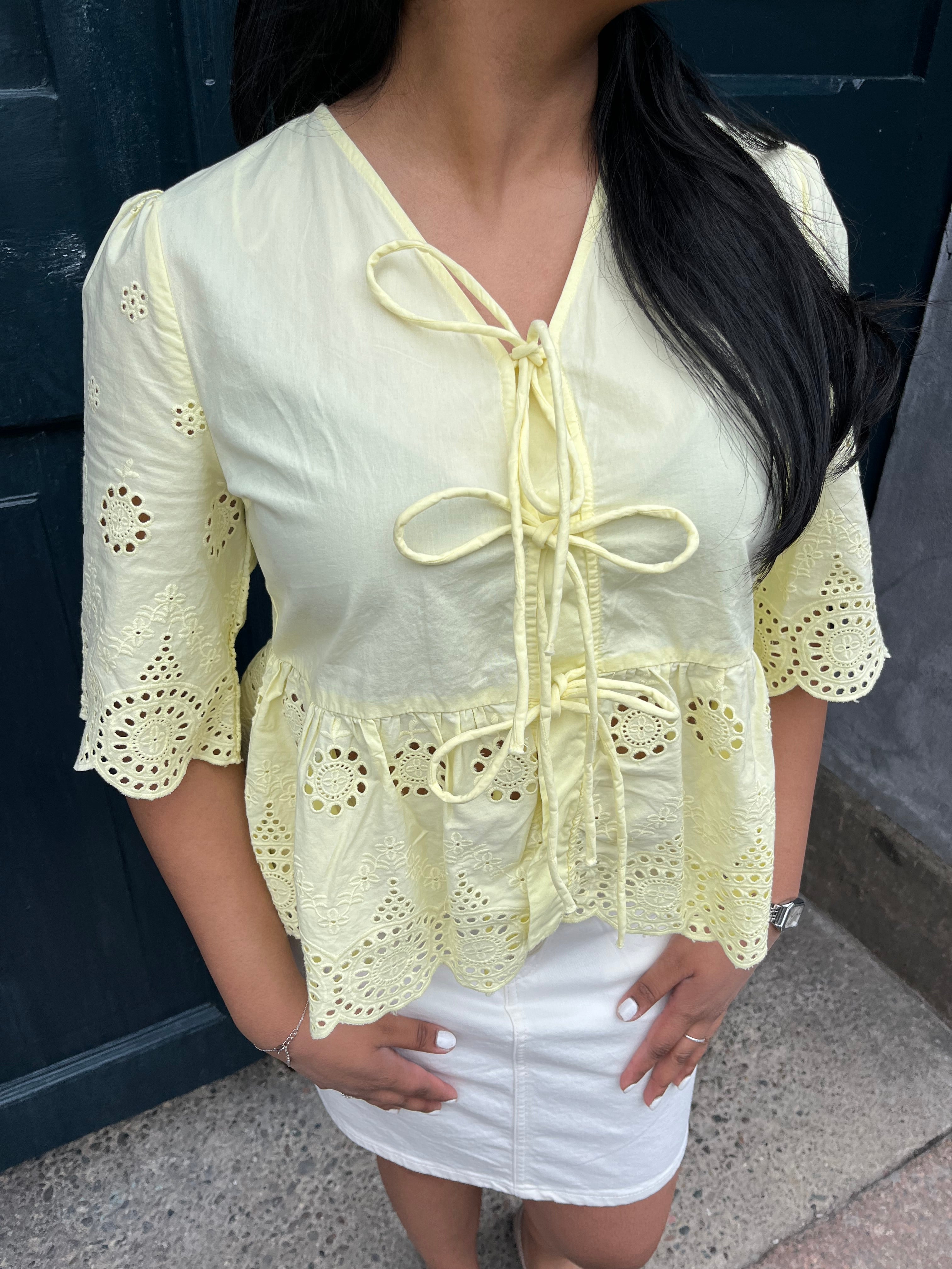 YASCORNELIA Top - Wax Yellow