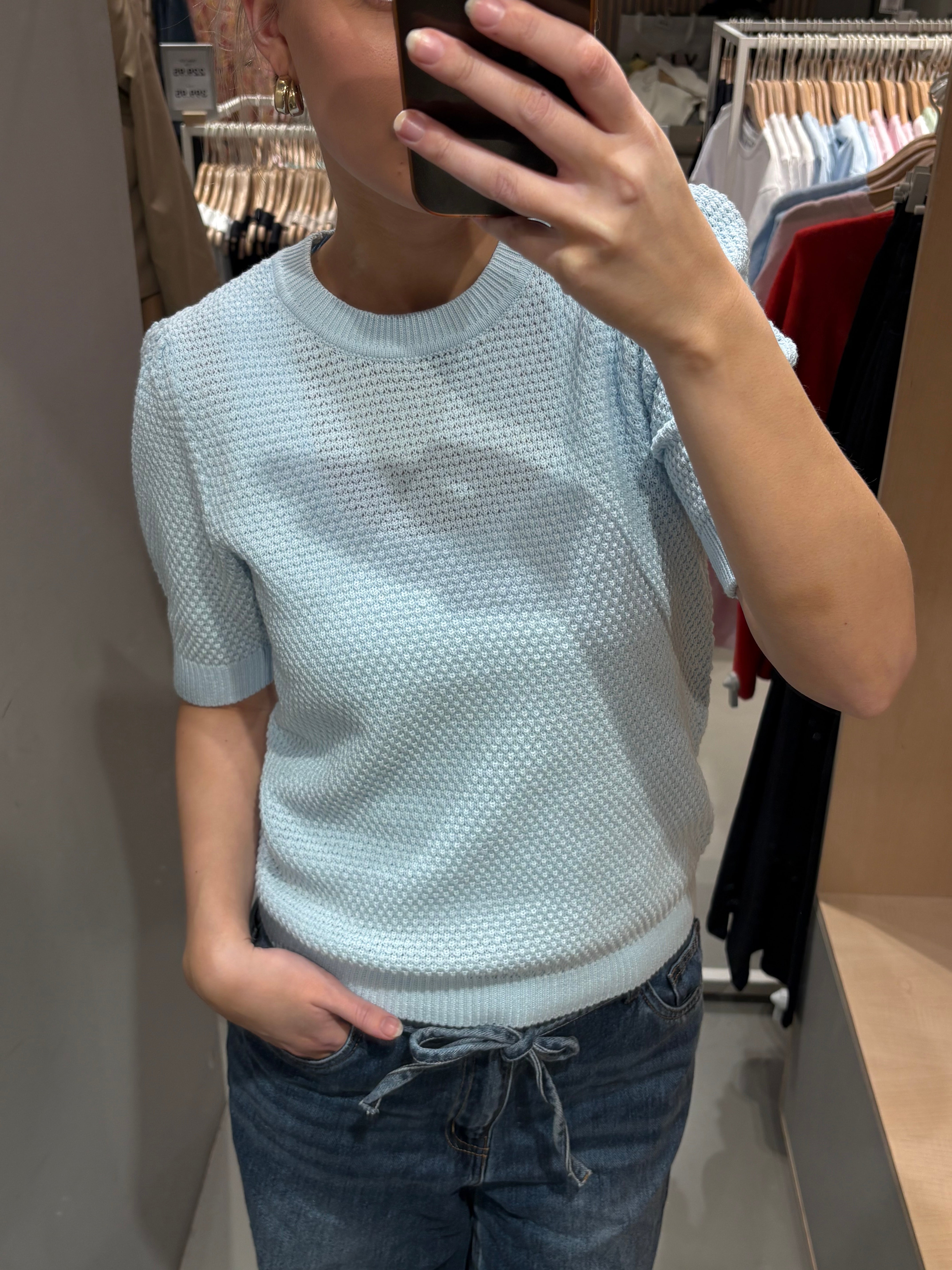 VIDALO Knit Top - Nantucket Breeze