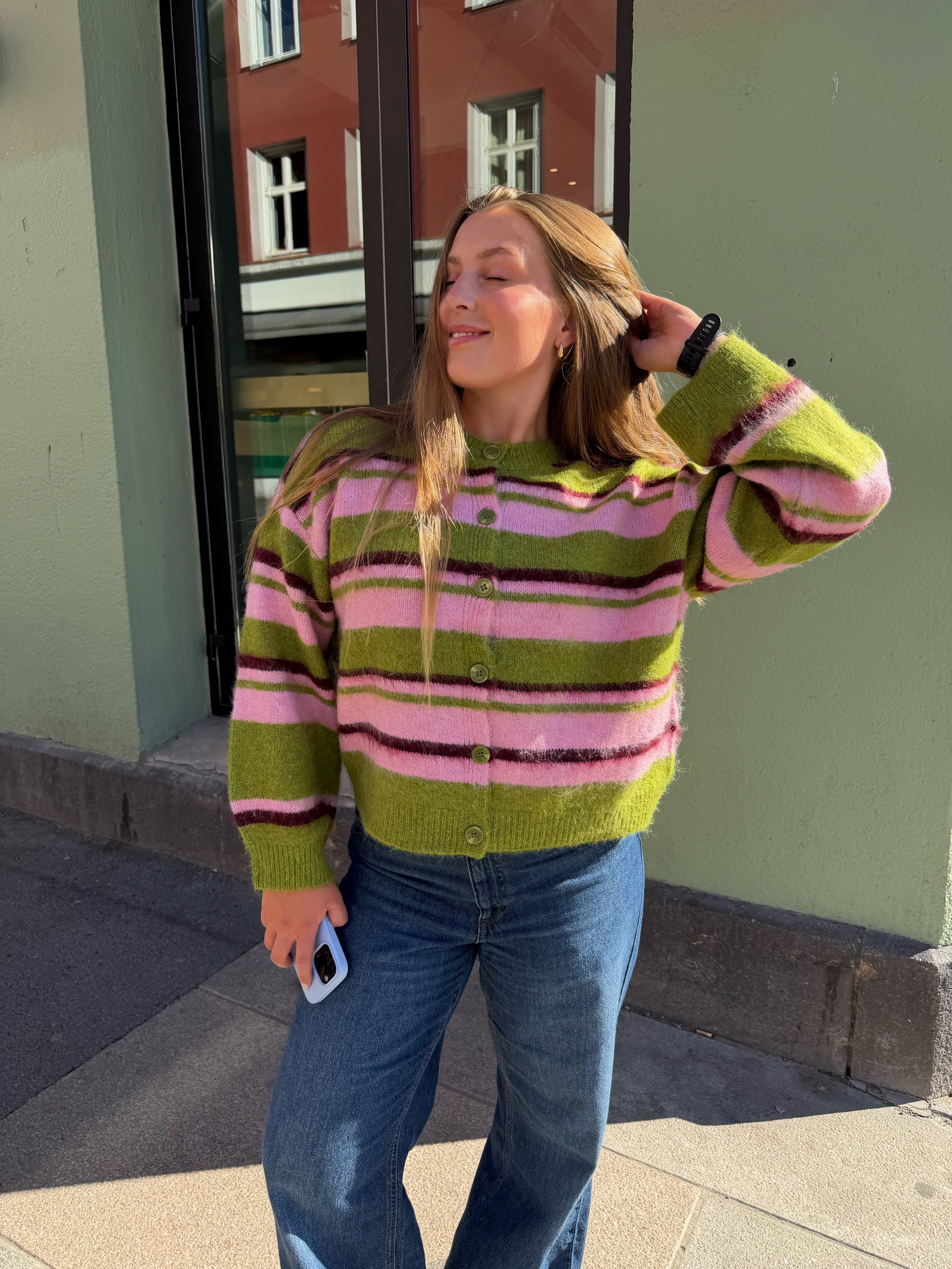 PCADA Knitted Cardigan - Woodbine