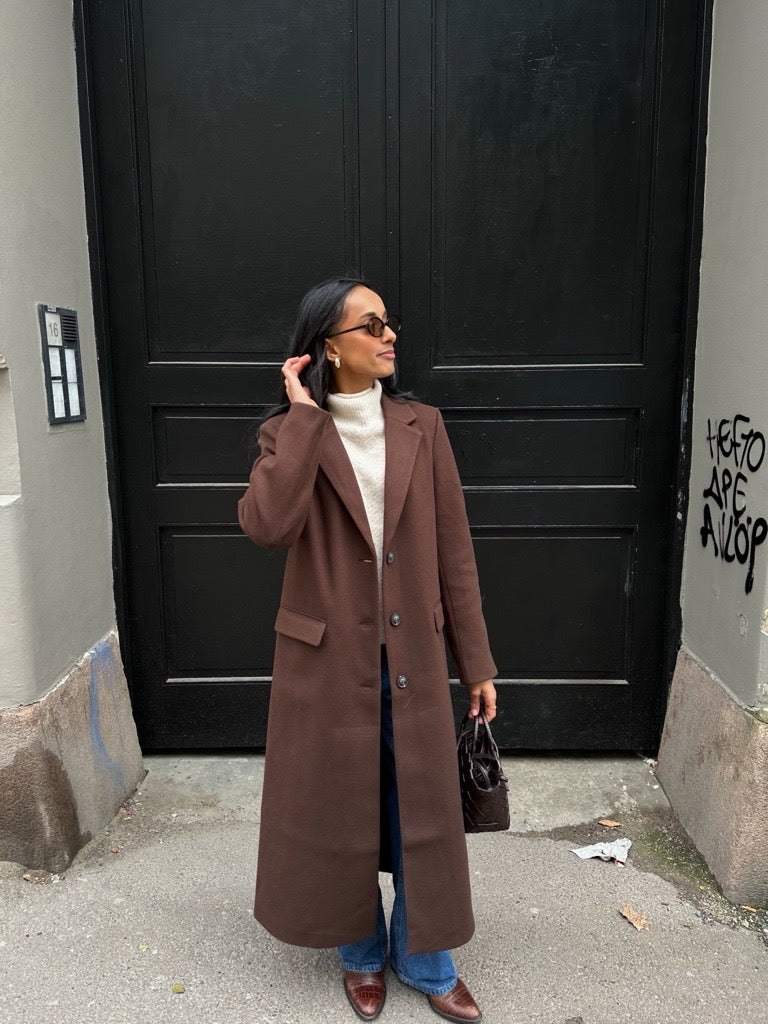 VISOLO Coat - Coffee Bean