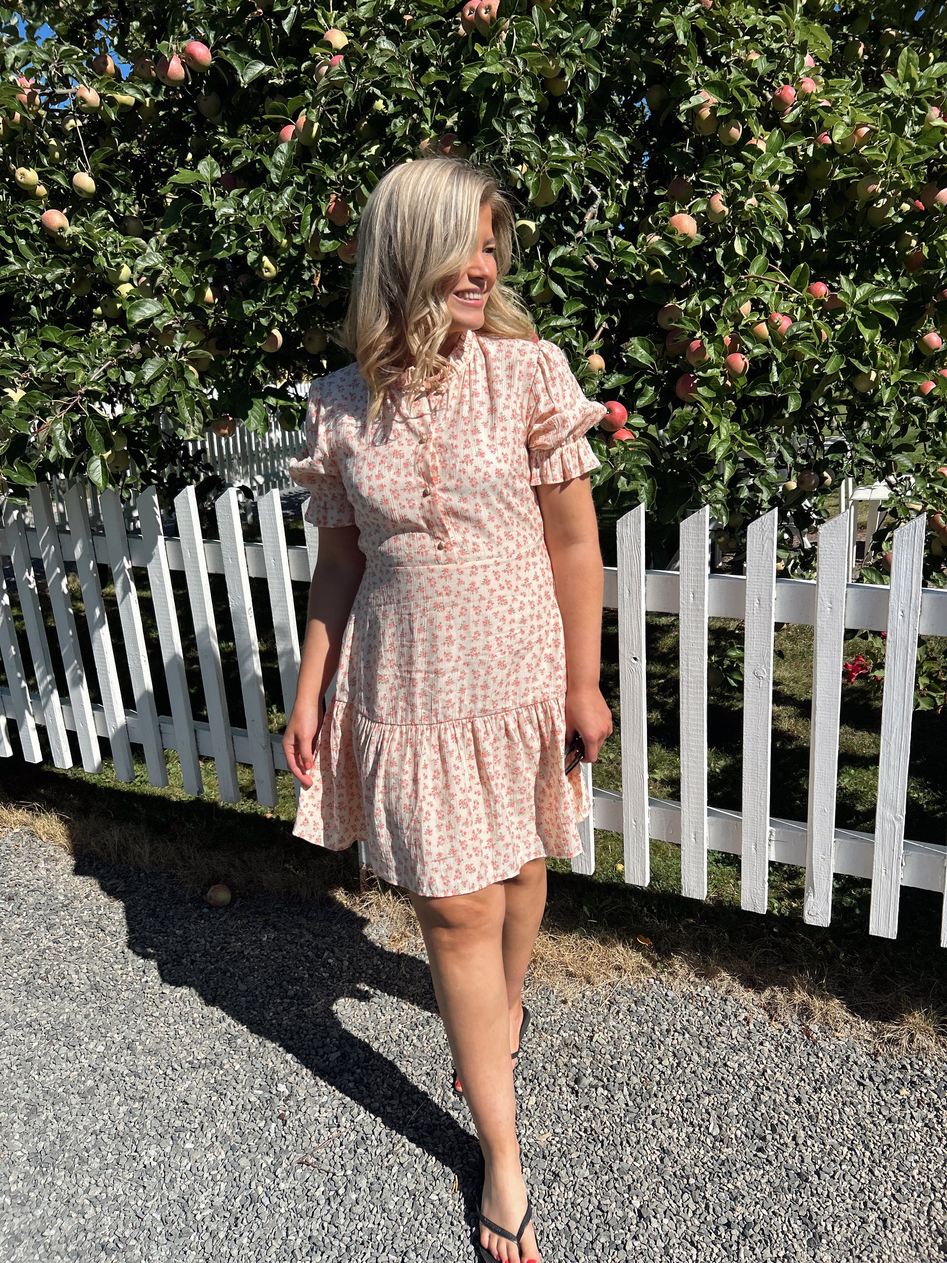 VISTEPA Short Dress - Cherry Blossom