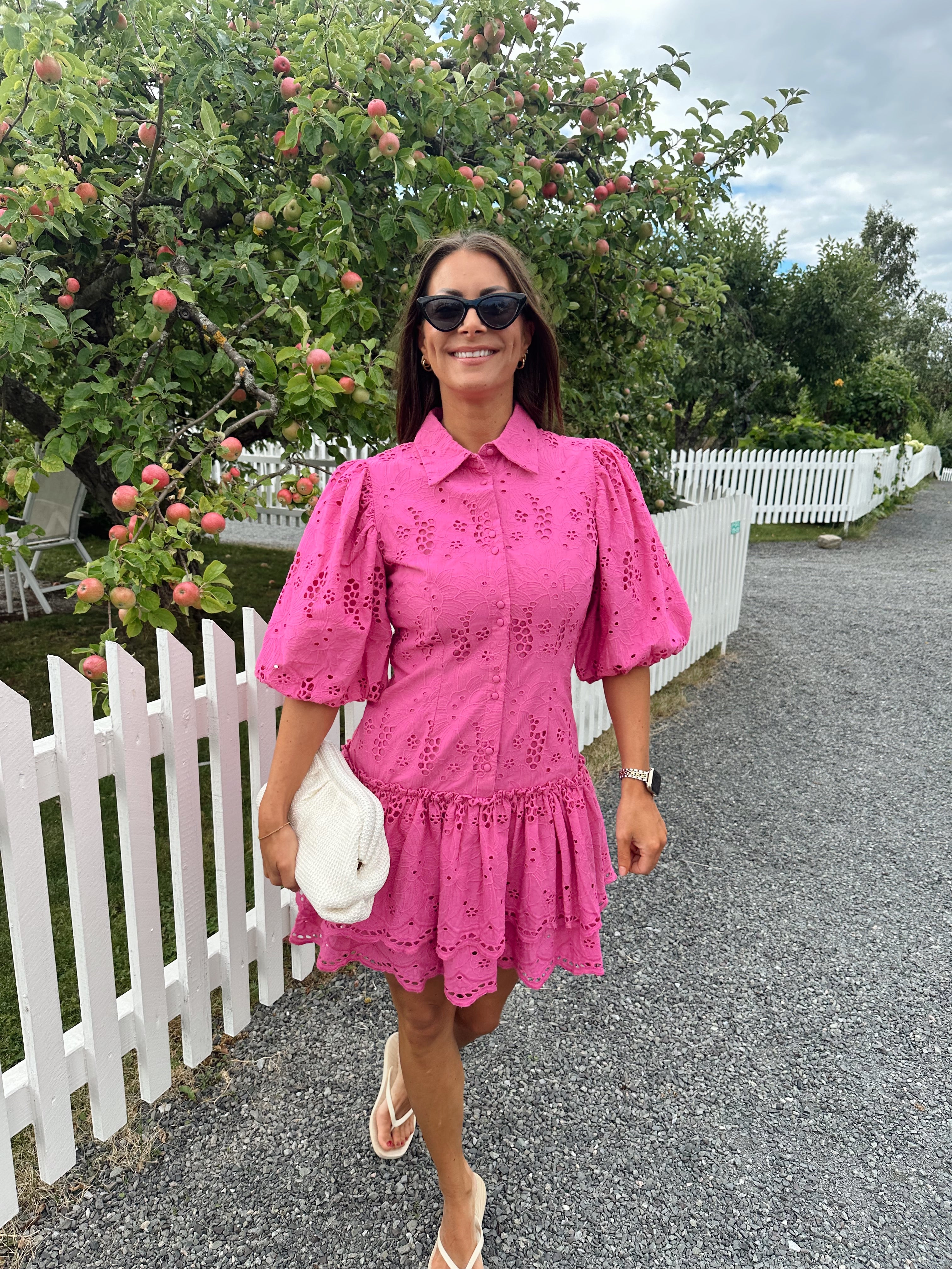 VISMILLA Short Dress - Fiji Flower