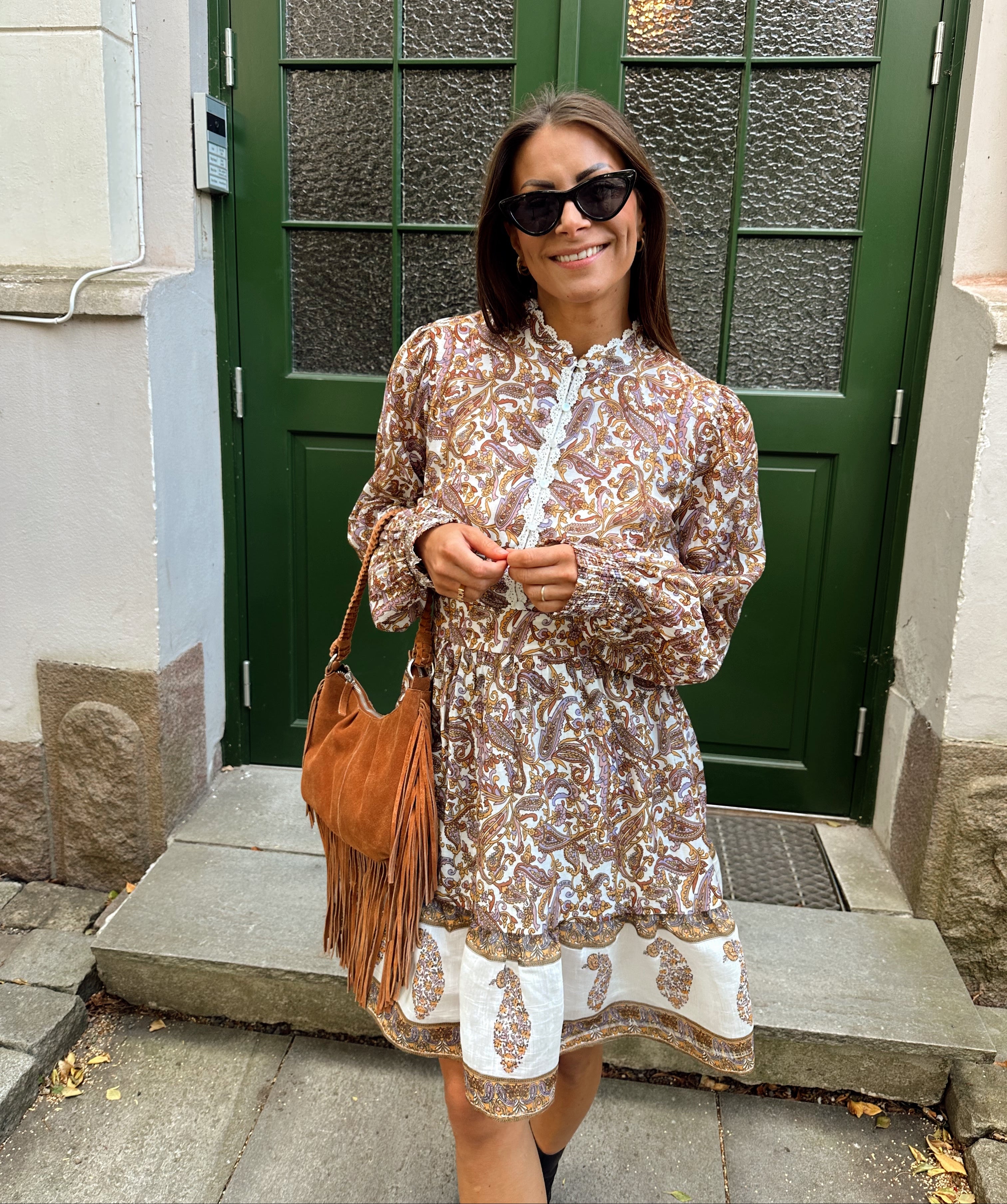 VILYRIDA Short Dress - Birch