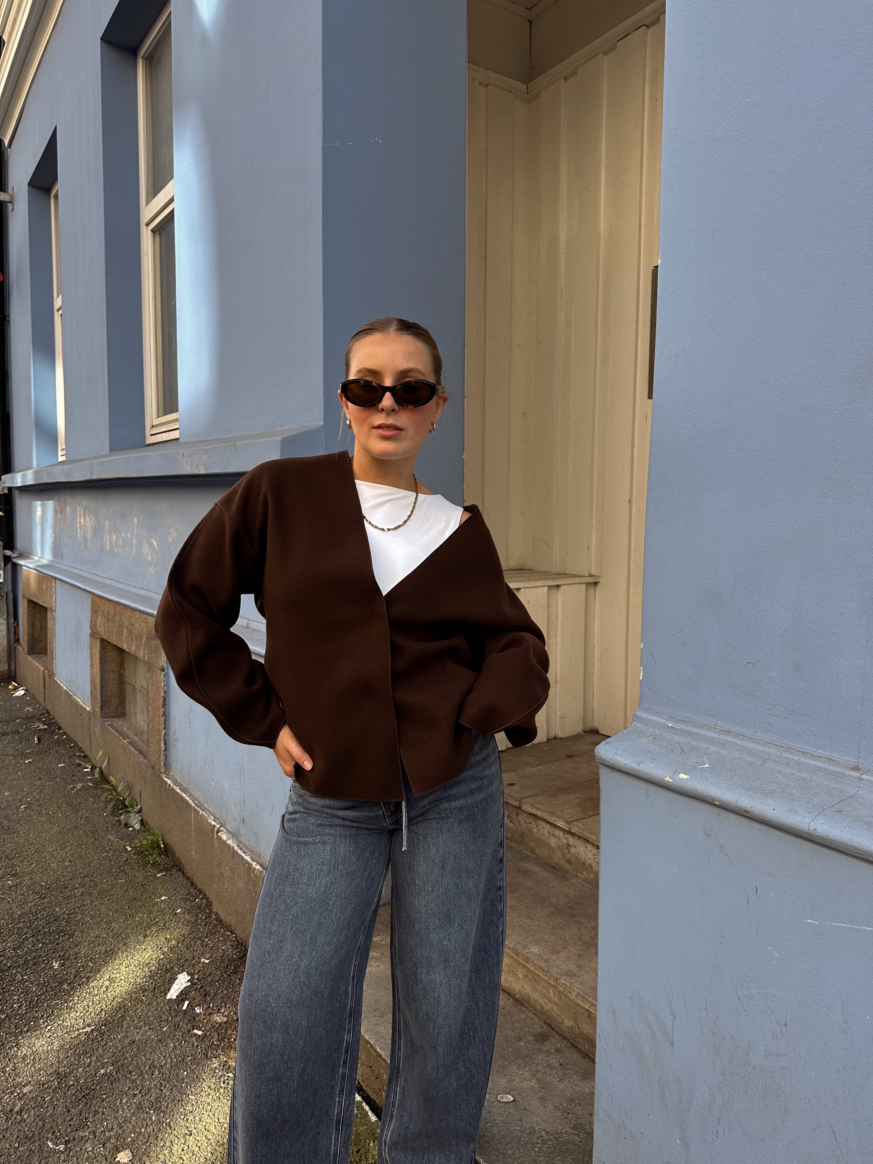 VIJUICE Jacket - Coffee Bean