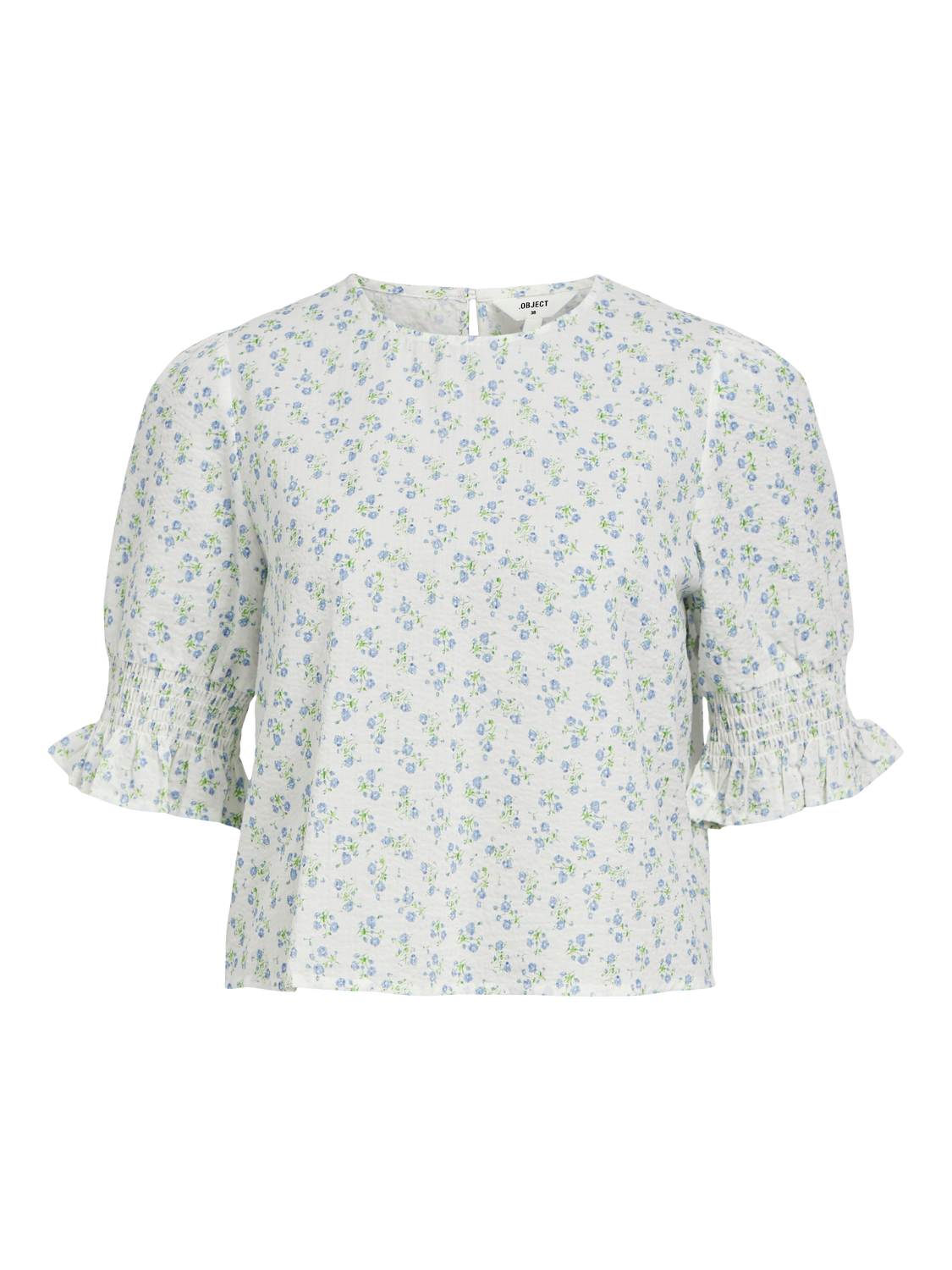 OBJBAREEN T-Shirts & Tops - Brunnera Blue