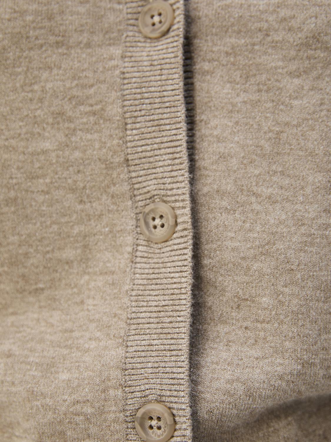 OBJTHESS Knit Cardigan - Desert Taupe