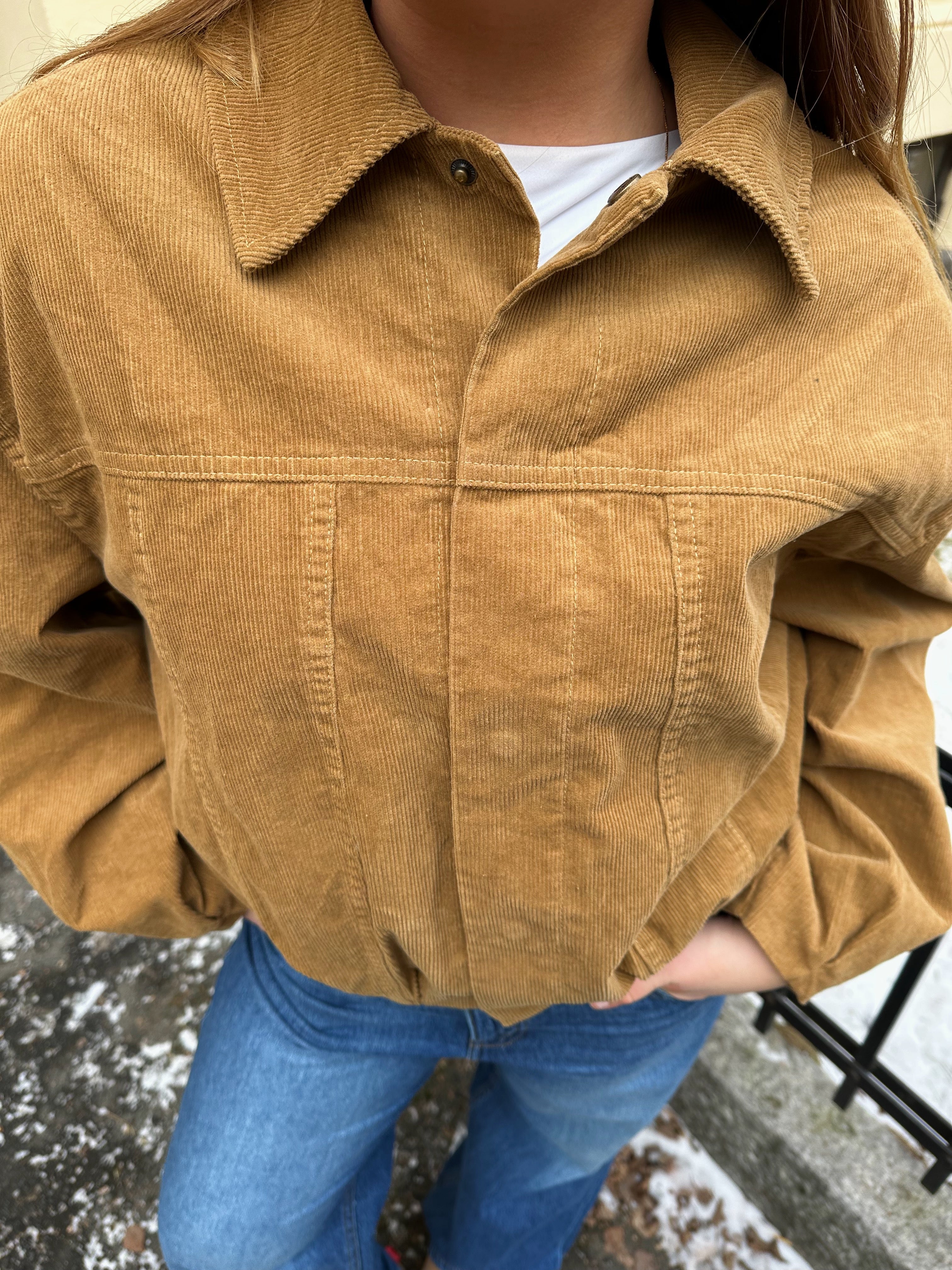 PCBABETT Otw Bomber - Travertine