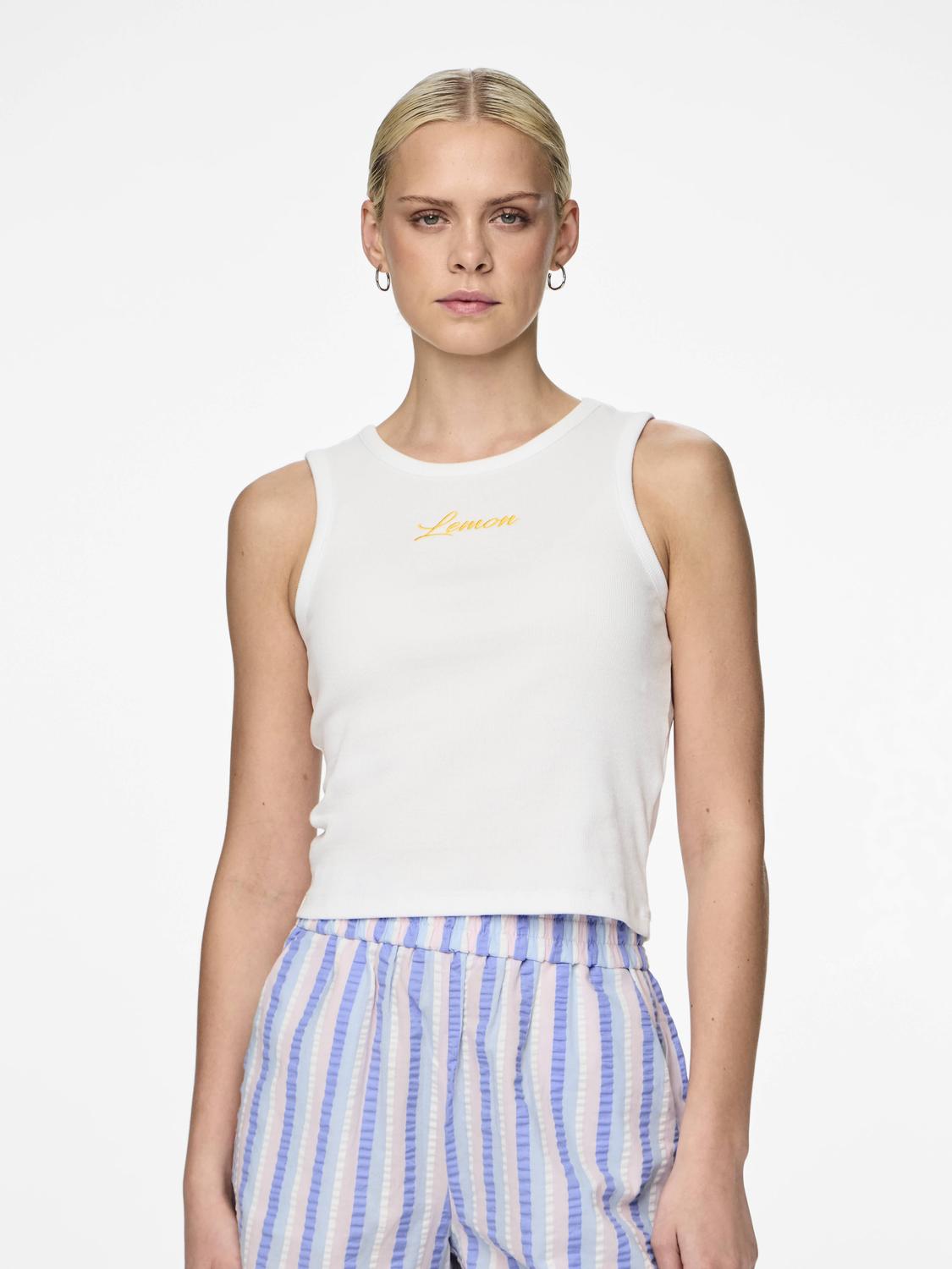 PCSIA Tank Top - Bright White