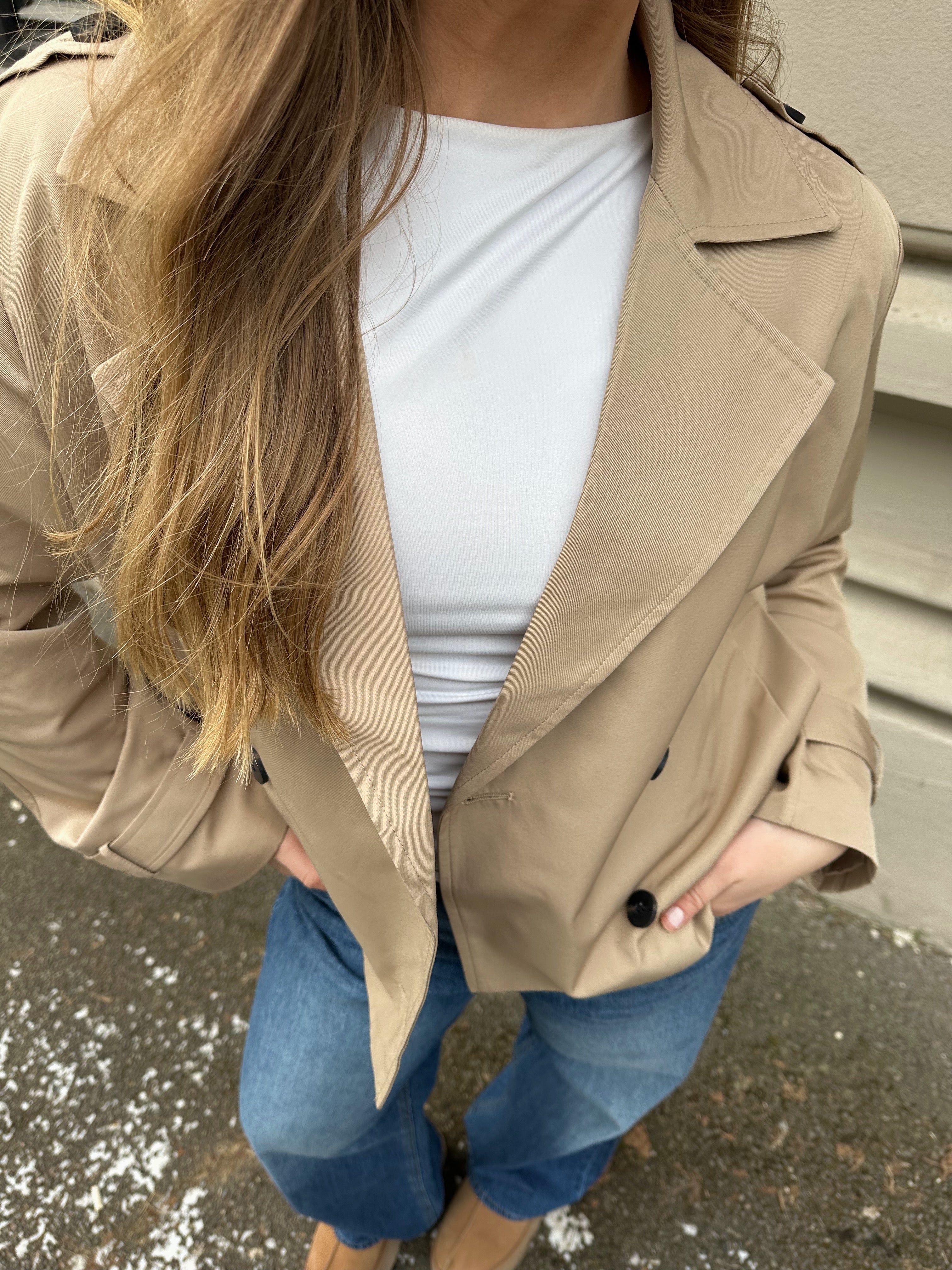 VIADDISON Coat - Savannah Tan