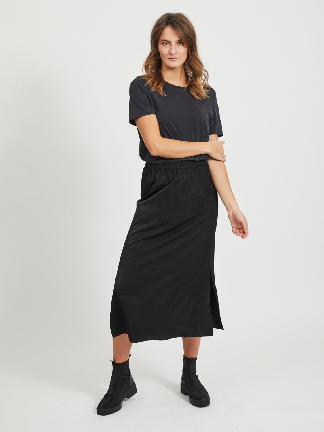 OBJANNIE T-shirt - black