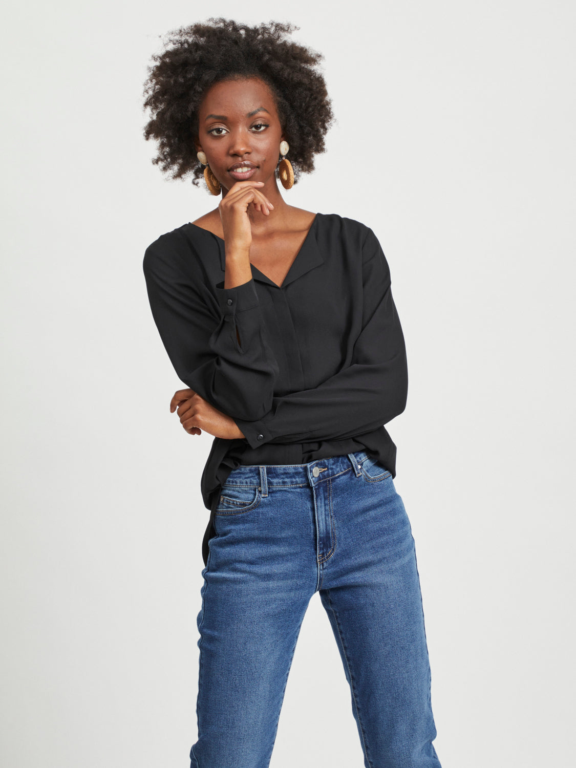 VILUCY Shirts - black