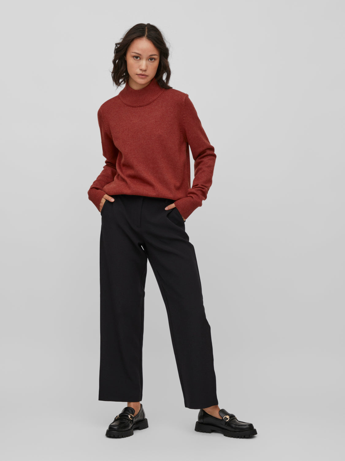 VIRIL Pullover - Fired Brick