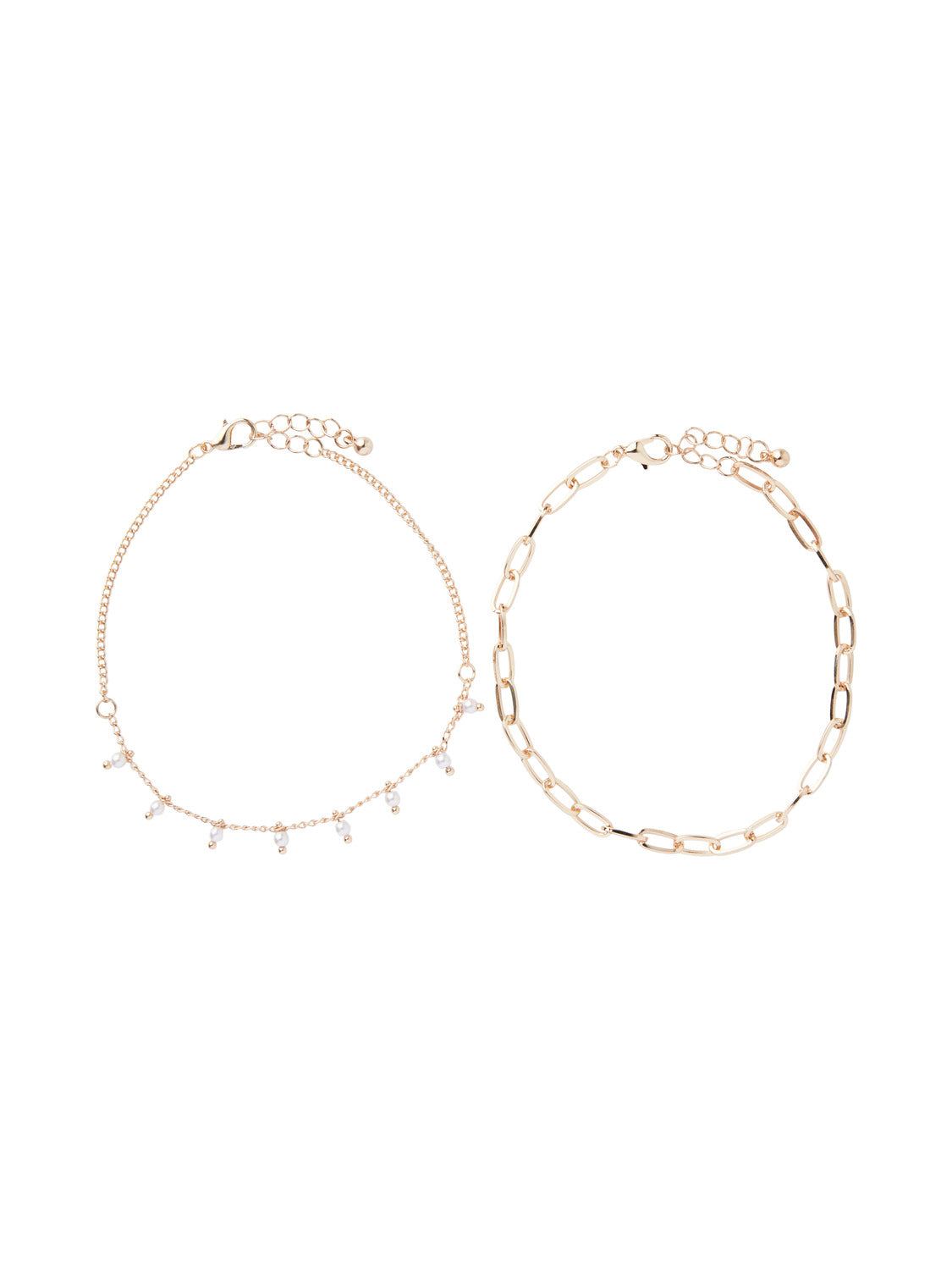 PCLANIKA Bracelets - Gold Colour