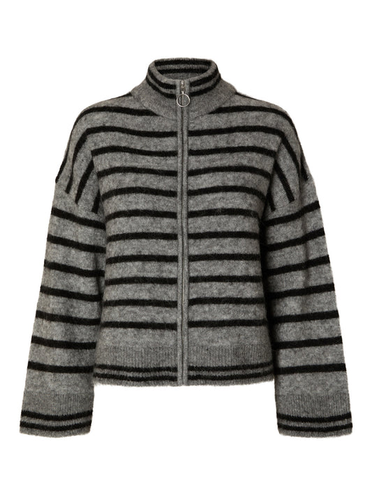 SLFSIA Cardigan - Medium Grey Melange