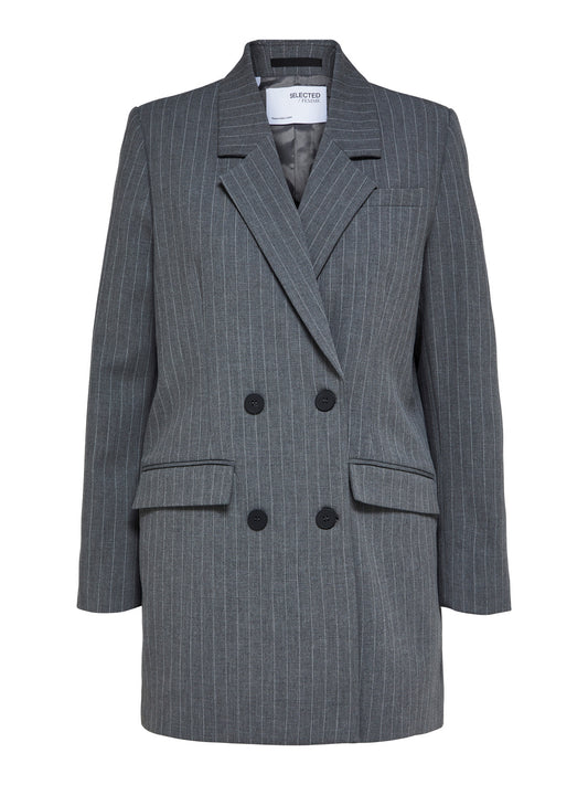 SLFMYLA Blazer - Medium Grey Melange