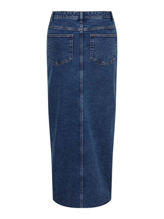 PCJESSIE Skirt - Medium Blue Denim