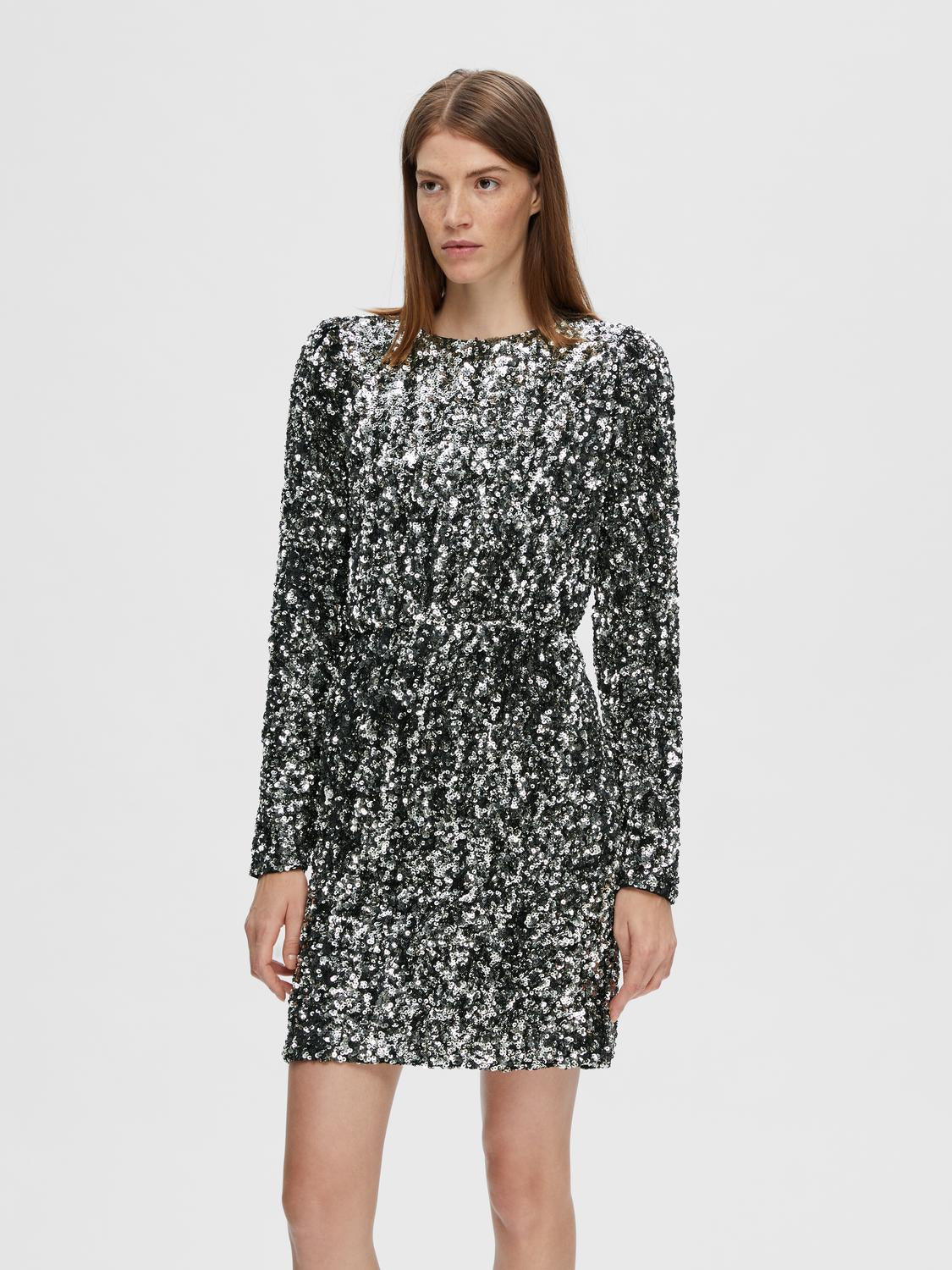 SLFCOLYN Dress - Silver