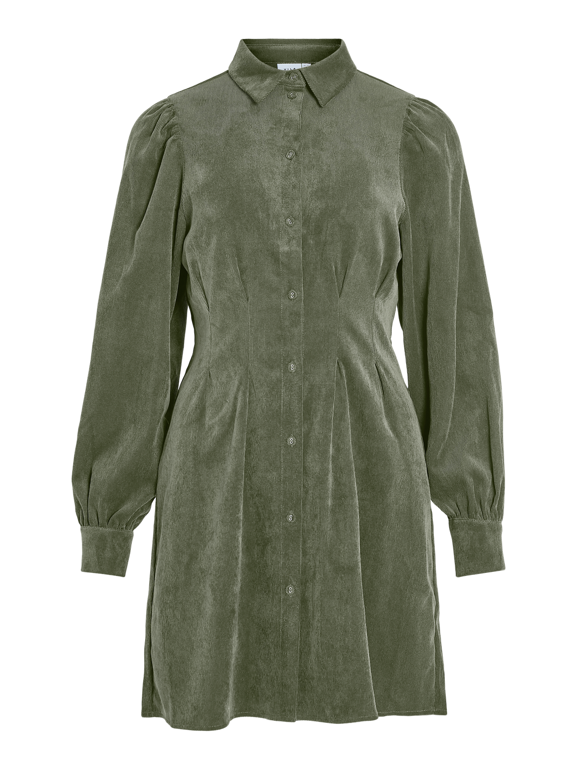VICORDU Dress - Oil Green