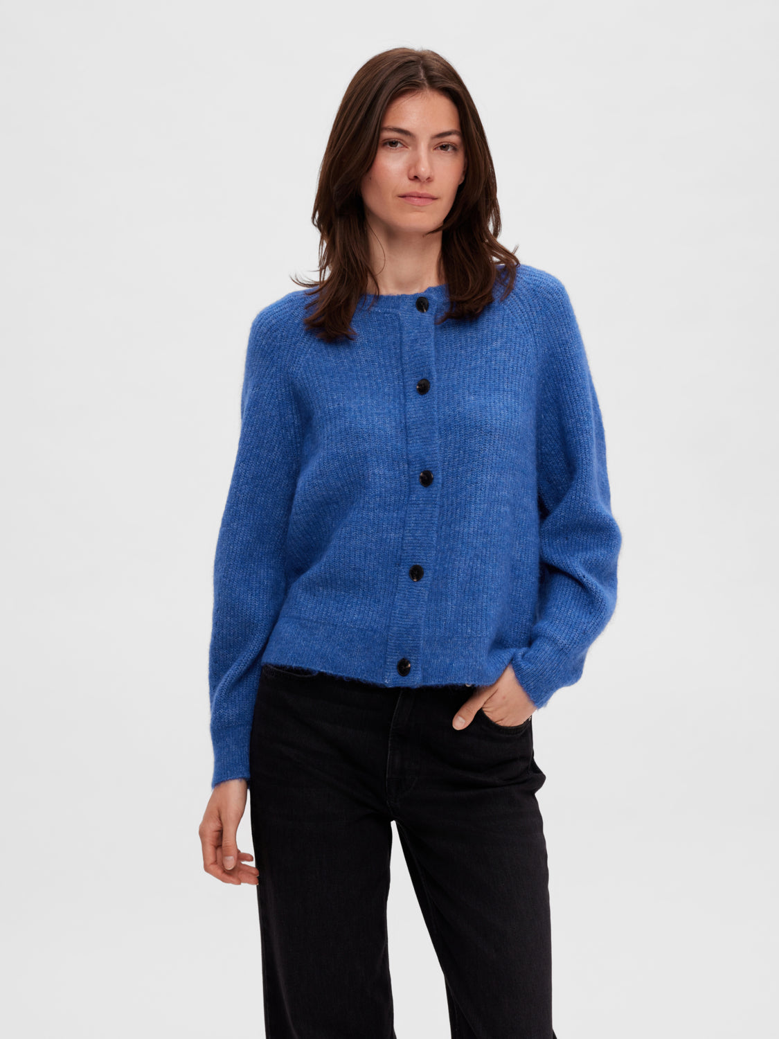 SLFLULU Cardigan - Nebulas Blue