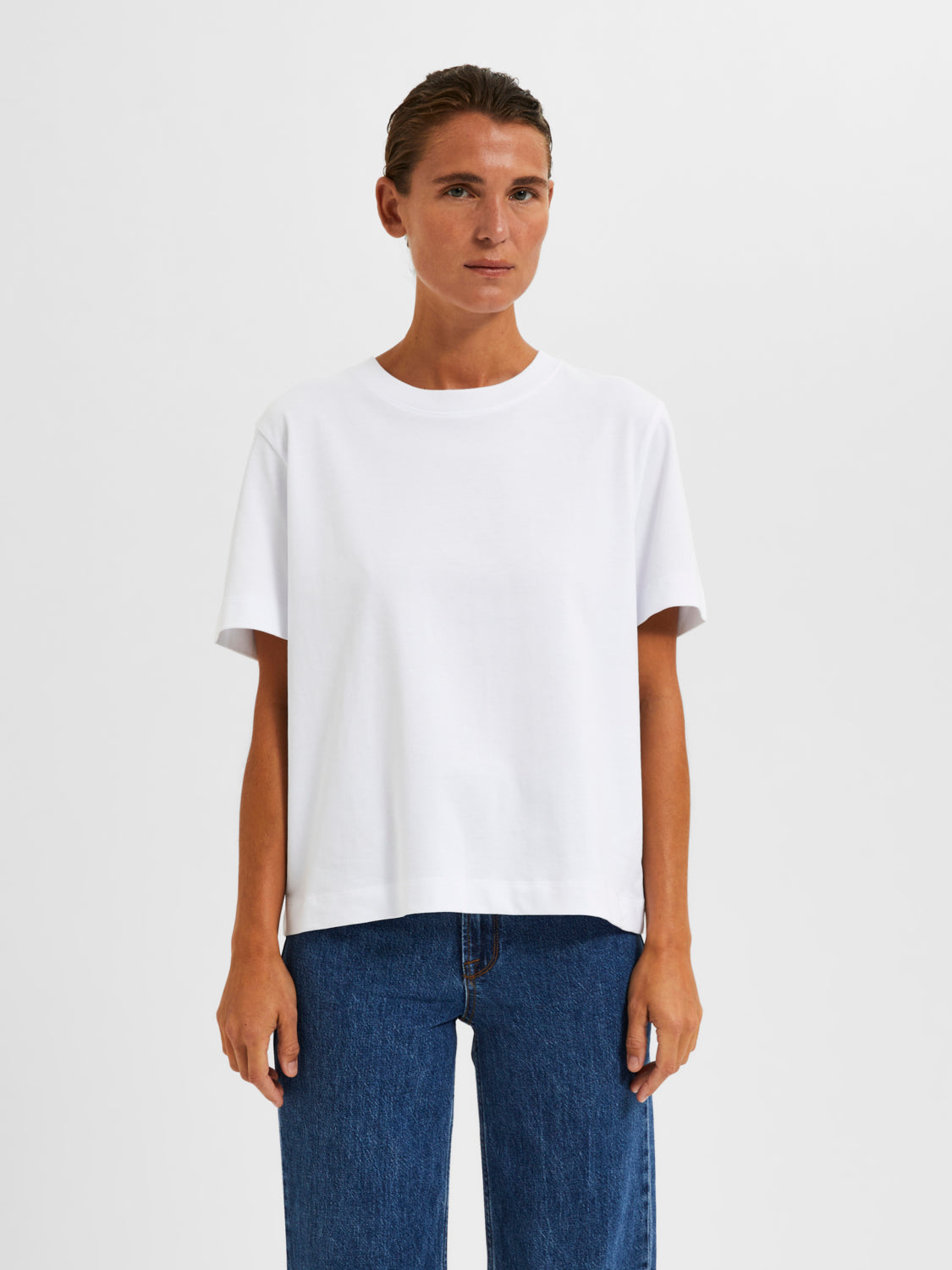 SLFESSENTIAL T-Shirt - Bright White