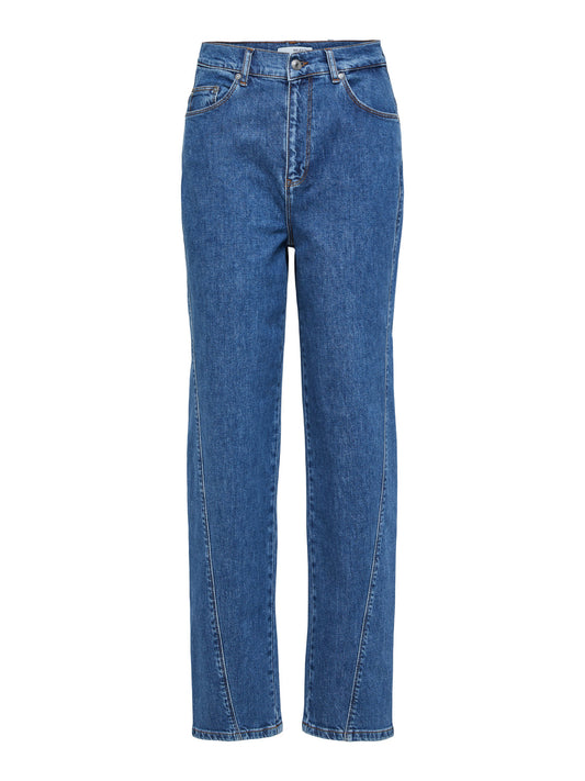 SLFNAOMI Jeans - Medium Blue Denim
