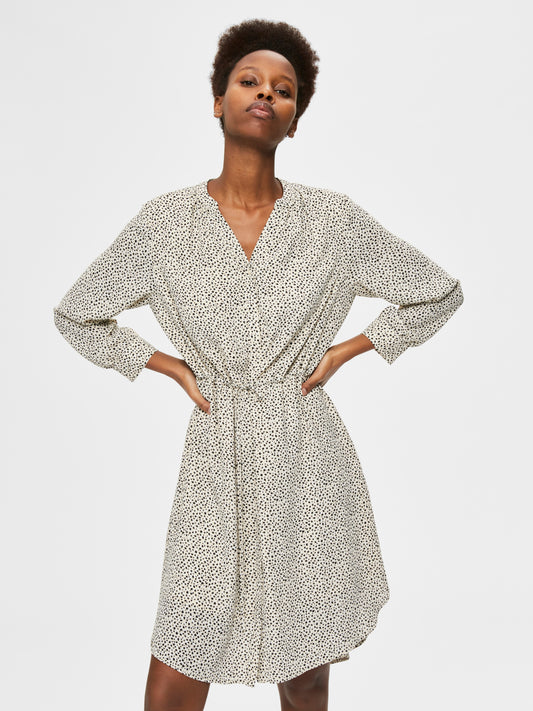 SLFDAMINA Dress - Sandshell