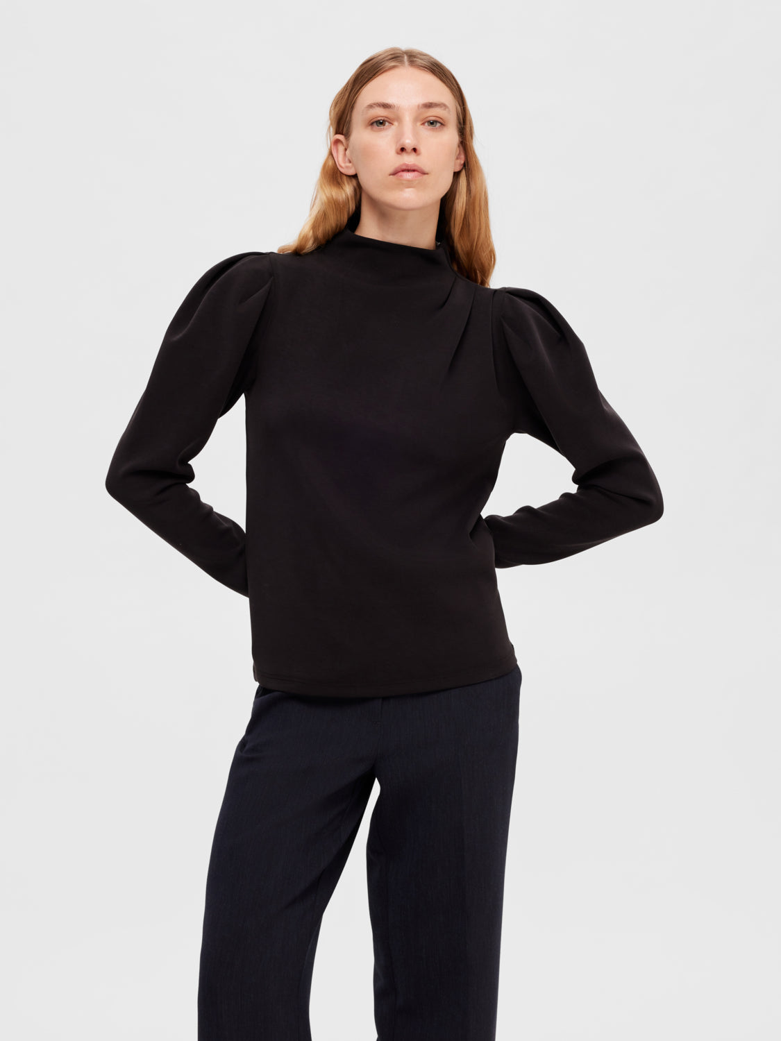 SLFFENJA Sweat - Black