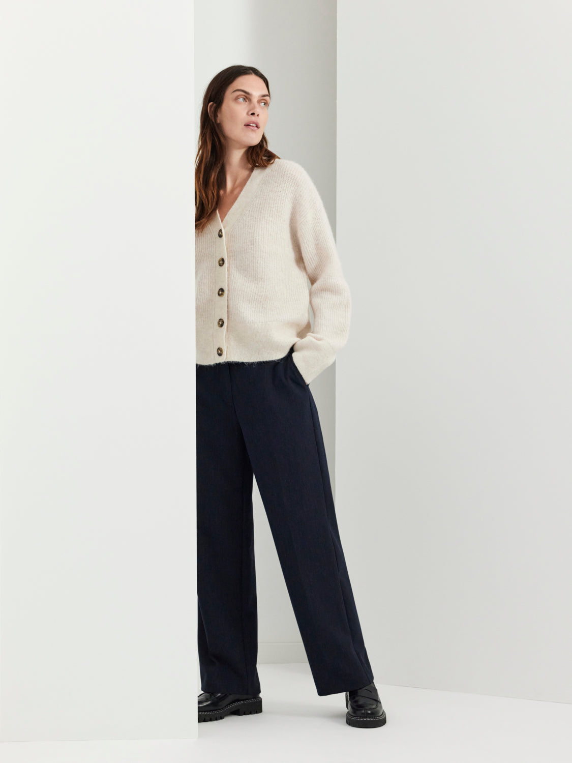 SLFRITA Pants - Dark Sapphire