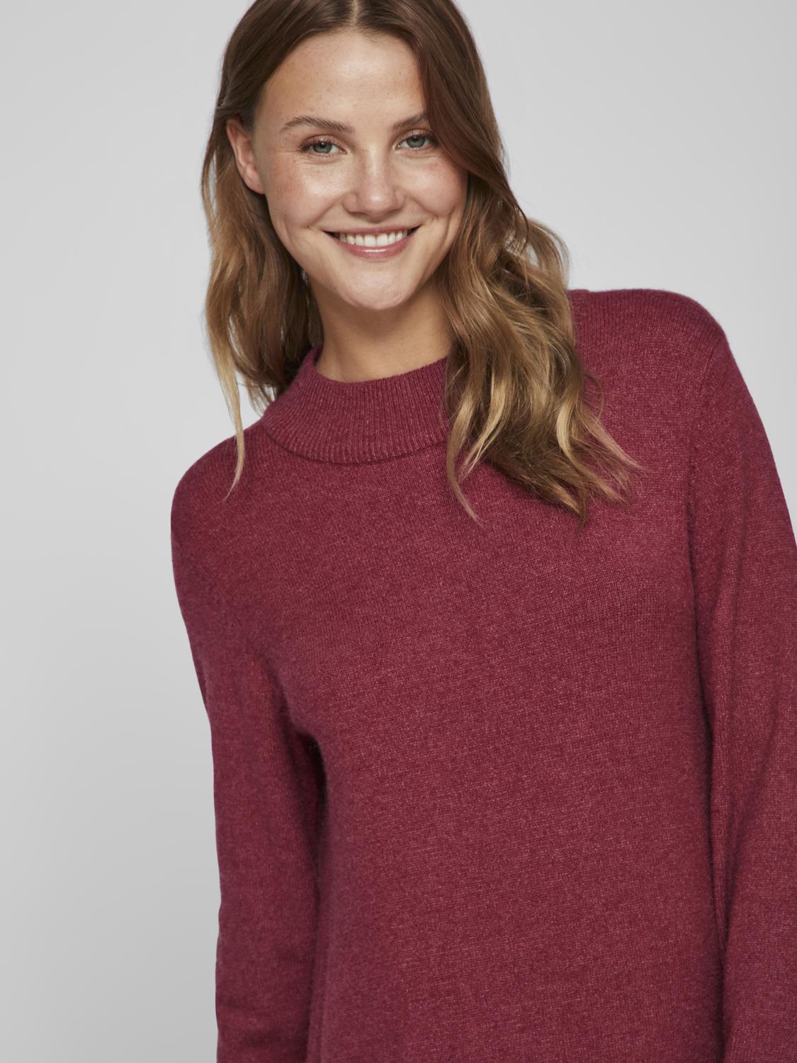 VIRIL Dress - Beet Red